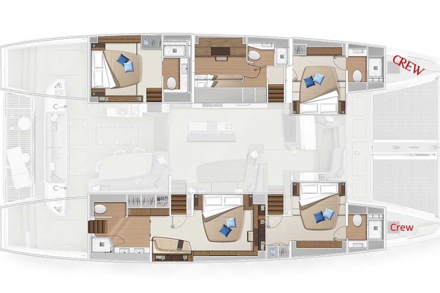 Catamarano Lagoon Sixty5